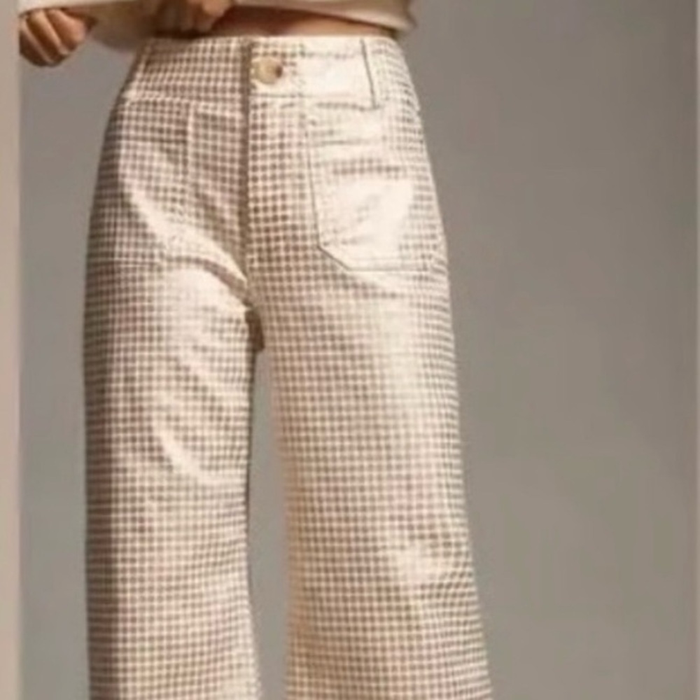 Anthropologie Maeve Polka Dot Pants